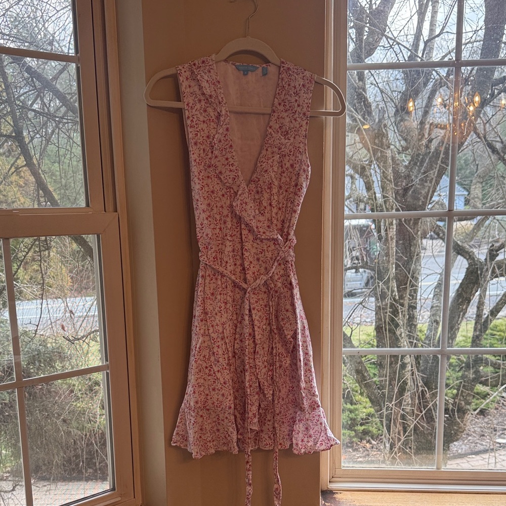 Draper James Pink Floral Mini Dress